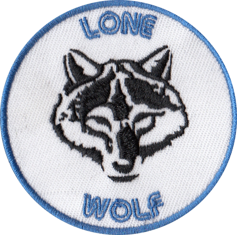 Lone Wolf patch | Pins and Needles Golf